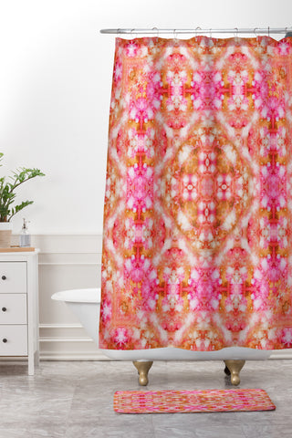 Lisa Argyropoulos Autumn Rapture Kaleido Shower Curtain And Mat