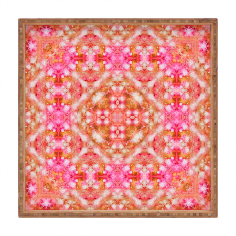 Lisa Argyropoulos Autumn Rapture Kaleido Square Tray