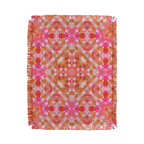Lisa Argyropoulos Autumn Rapture Kaleido Throw Blanket