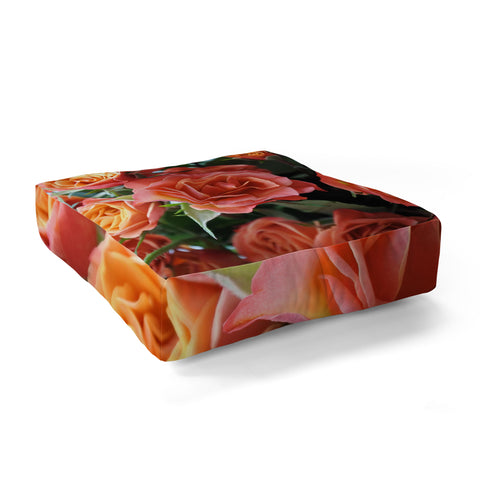 Lisa Argyropoulos Autumn Rose Floor Pillow Square