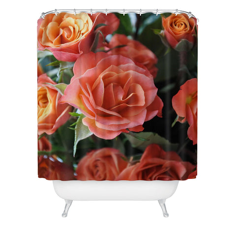Lisa Argyropoulos Autumn Rose Shower Curtain