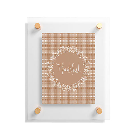 Lisa Argyropoulos Autumn Weave Thankful II Floating Acrylic Print