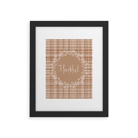 Lisa Argyropoulos Autumn Weave Thankful II Framed Art Print