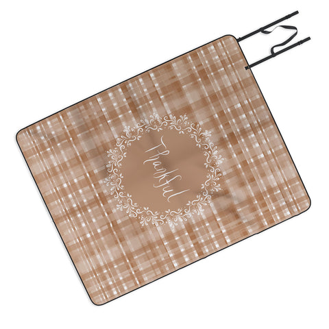 Lisa Argyropoulos Autumn Weave Thankful II Picnic Blanket
