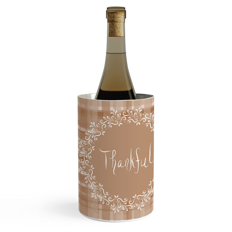 Lisa Argyropoulos Autumn Weave Thankful II Wine Chiller