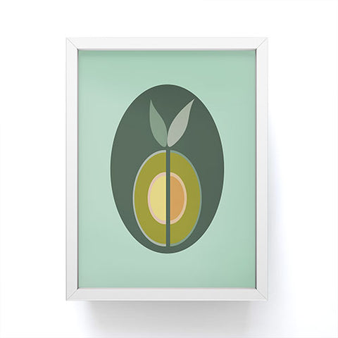 Lisa Argyropoulos Avocado Enlightenment Mint Framed Mini Art Print