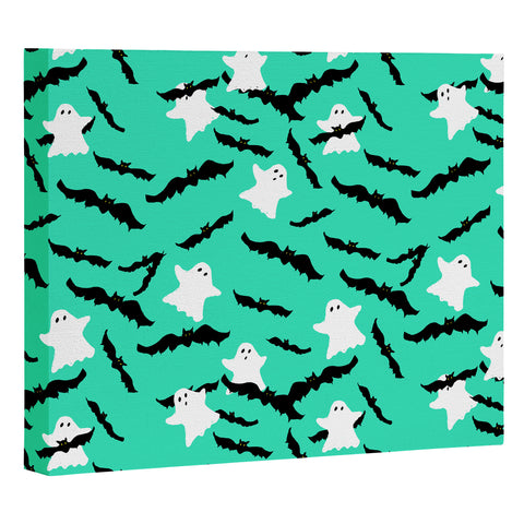 Lisa Argyropoulos Bats and Boos Art Canvas