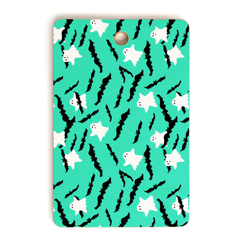 Lisa Argyropoulos Bats and Boos Cutting Board Rectangle