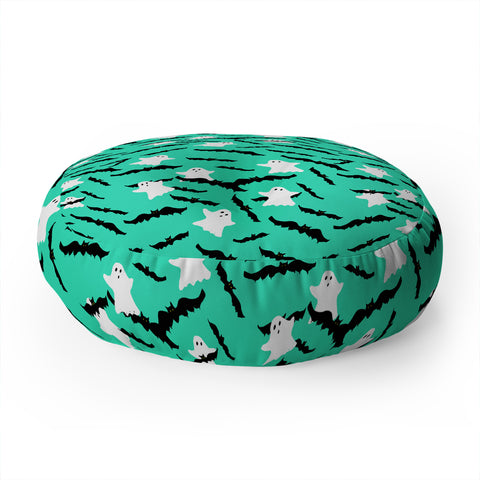 Lisa Argyropoulos Bats and Boos Floor Pillow Round