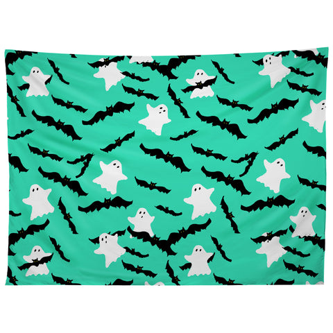 Lisa Argyropoulos Bats and Boos Tapestry