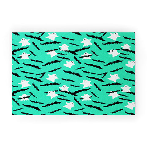 Lisa Argyropoulos Bats and Boos Welcome Mat