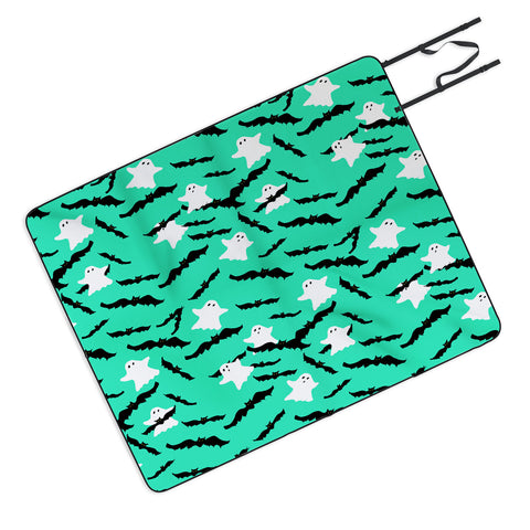 Lisa Argyropoulos Bats and Boos Picnic Blanket