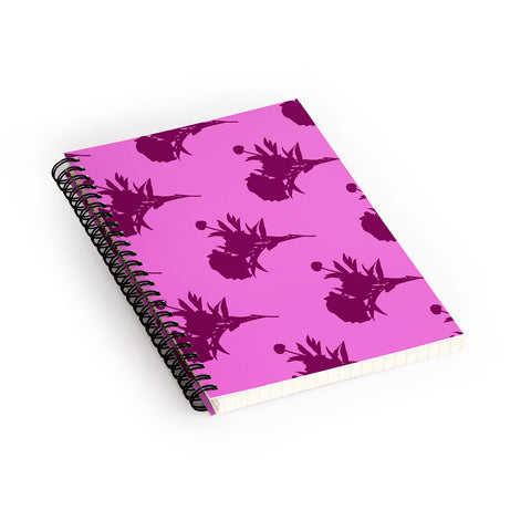 Lisa Argyropoulos Be Bold Peony Spiral Notebook