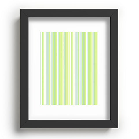 Lisa Argyropoulos Be Green Stripes Recessed Framing Rectangle