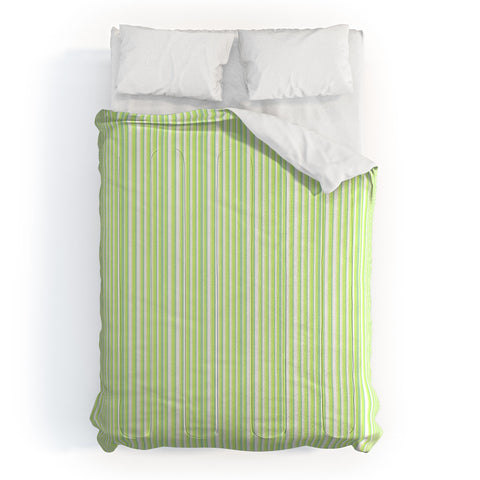 Lisa Argyropoulos Be Green Stripes Comforter
