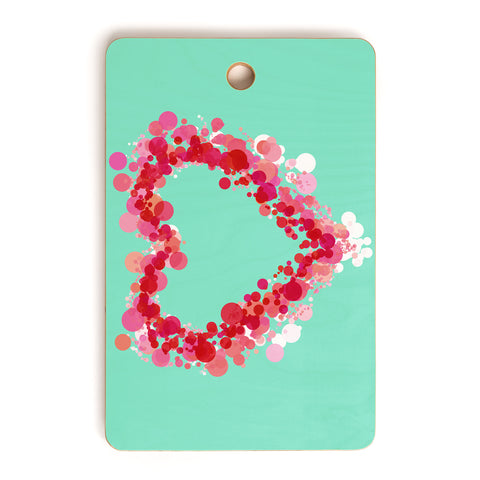 Lisa Argyropoulos Be Still My Heart Cutting Board Rectangle