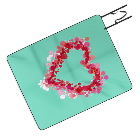 Lisa Argyropoulos Be Still My Heart Picnic Blanket