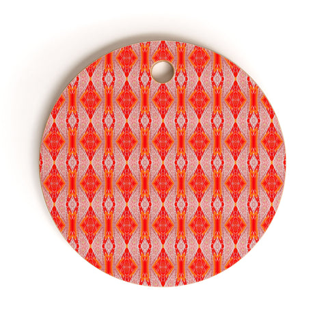 Lisa Argyropoulos Bella Diamond Cascade Cutting Board Round