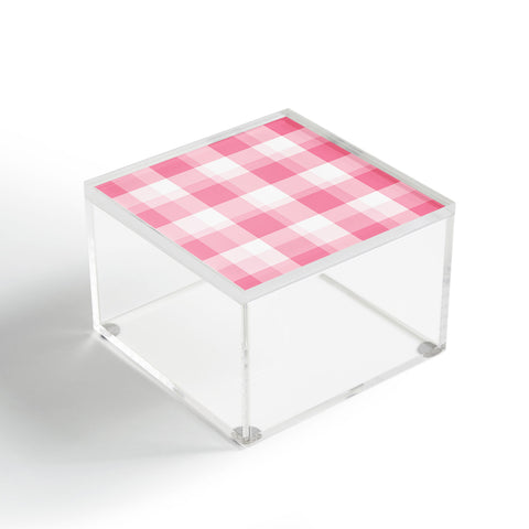 Lisa Argyropoulos Berry Sweet Checks Acrylic Box