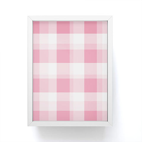 Lisa Argyropoulos Berry Sweet Checks Framed Mini Art Print