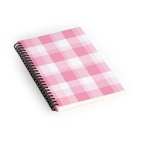 Lisa Argyropoulos Berry Sweet Checks Spiral Notebook