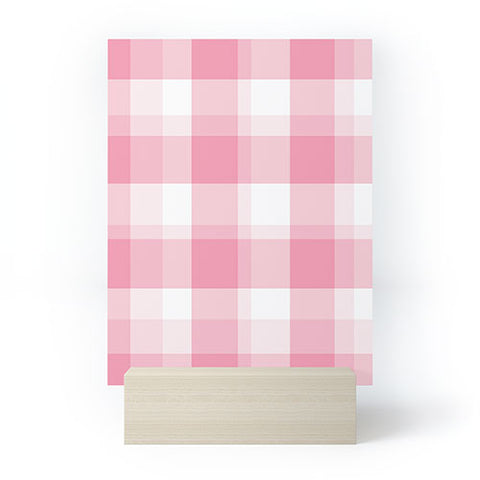 Lisa Argyropoulos Berry Sweet Checks Mini Art Print