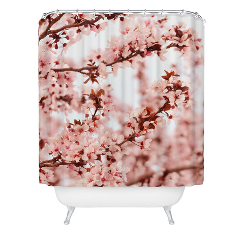 Lisa Argyropoulos Blissfully Pink Shower Curtain