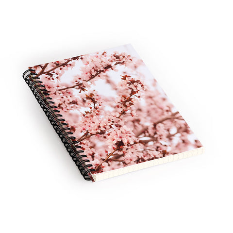 Lisa Argyropoulos Blissfully Pink Spiral Notebook