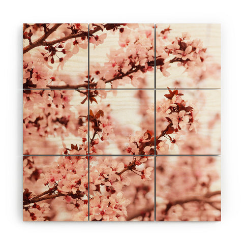 Lisa Argyropoulos Blissfully Pink Wood Wall Mural