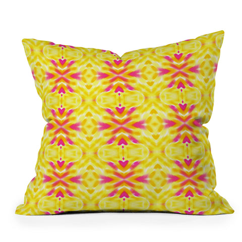Lisa Argyropoulos Bloom 3 Throw Pillow