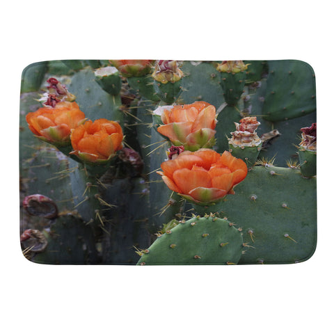 Lisa Argyropoulos Blooming Prickly Pear Memory Foam Bath Mat