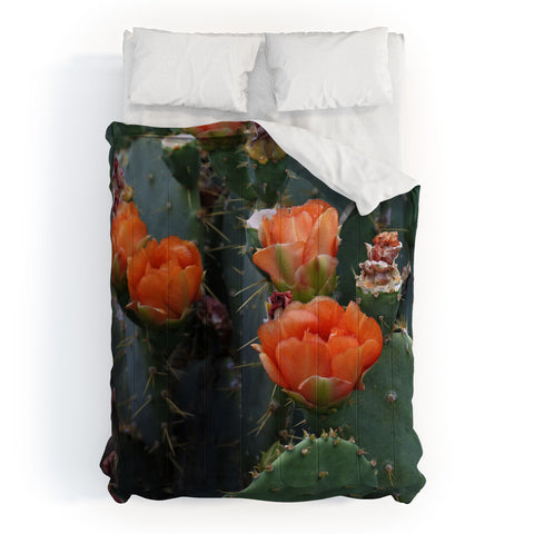 Lisa Argyropoulos Blooming Prickly Pear Comforter