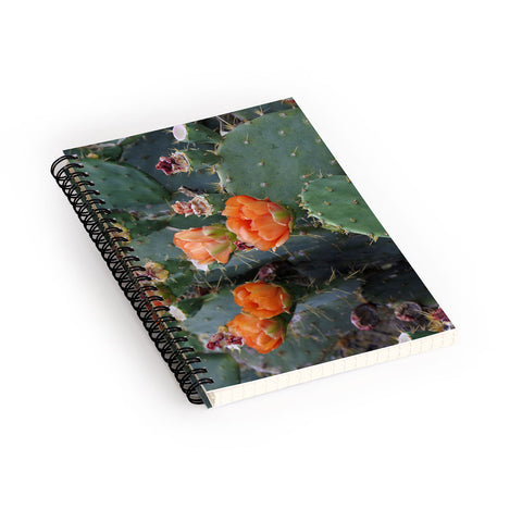 Lisa Argyropoulos Blooming Prickly Pear Spiral Notebook