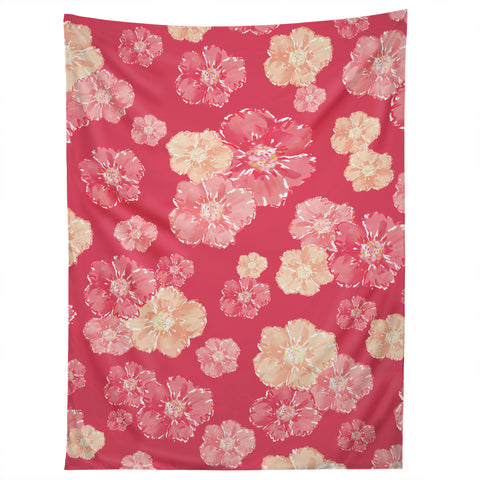 Lisa Argyropoulos Blossoms On Coral Tapestry