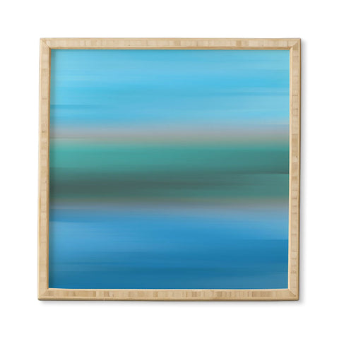 Lisa Argyropoulos Blue Haze Framed Wall Art