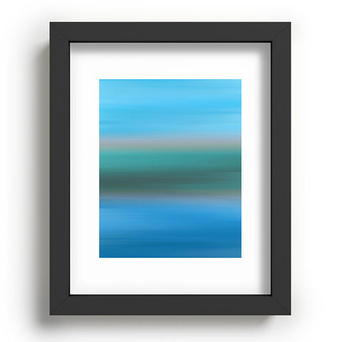 Lisa Argyropoulos Blue Haze Recessed Framing Rectangle