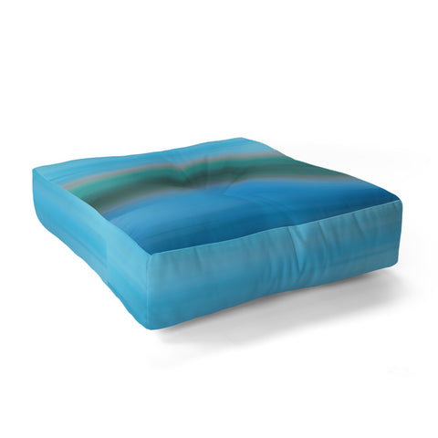 Lisa Argyropoulos Blue Haze Floor Pillow Square