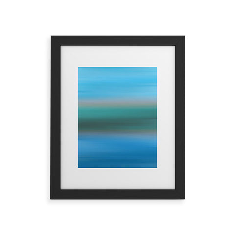Lisa Argyropoulos Blue Haze Framed Art Print