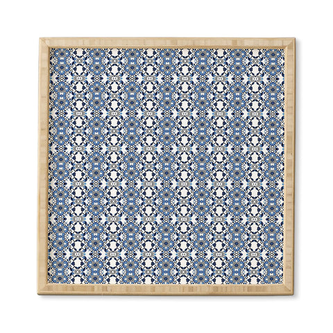 Lisa Argyropoulos Blue Jewels Framed Wall Art
