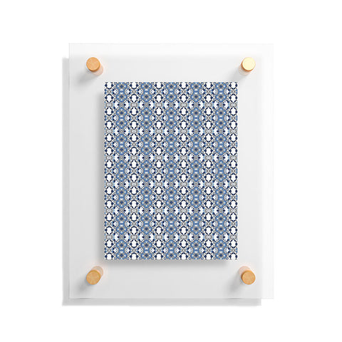 Lisa Argyropoulos Blue Jewels Floating Acrylic Print