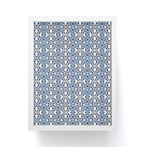 Lisa Argyropoulos Blue Jewels Framed Mini Art Print