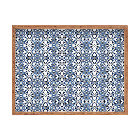 Lisa Argyropoulos Blue Jewels Rectangular Tray