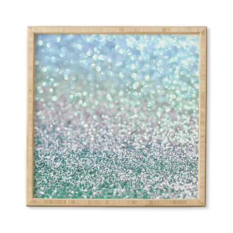 Lisa Argyropoulos Blue Mist Snowfall Framed Wall Art