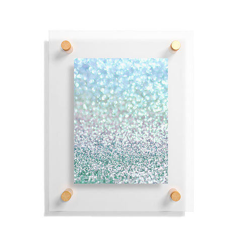 Lisa Argyropoulos Blue Mist Snowfall Floating Acrylic Print