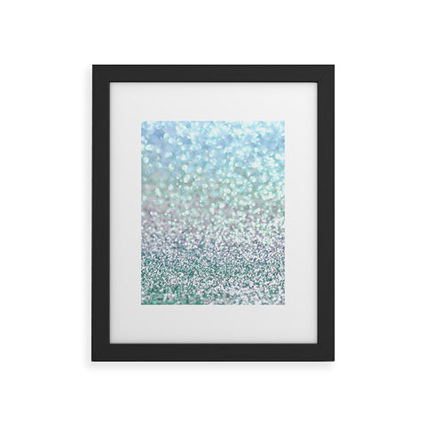 Lisa Argyropoulos Blue Mist Snowfall Framed Art Print