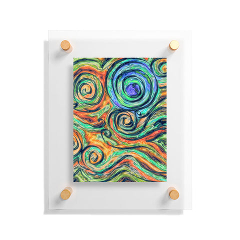 Lisa Argyropoulos Blue Moon Floating Acrylic Print