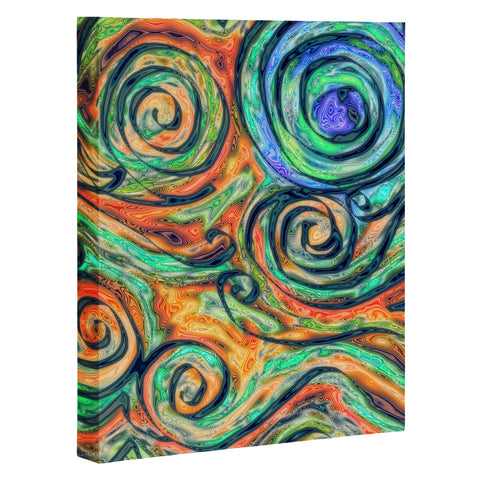 Lisa Argyropoulos Blue Moon Art Canvas