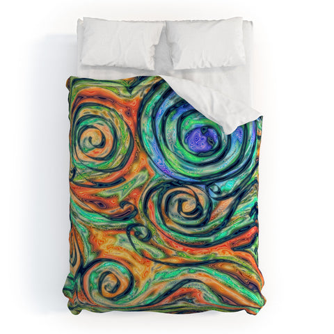 Lisa Argyropoulos Blue Moon Duvet Cover