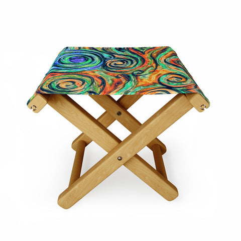 Lisa Argyropoulos Blue Moon Folding Stool