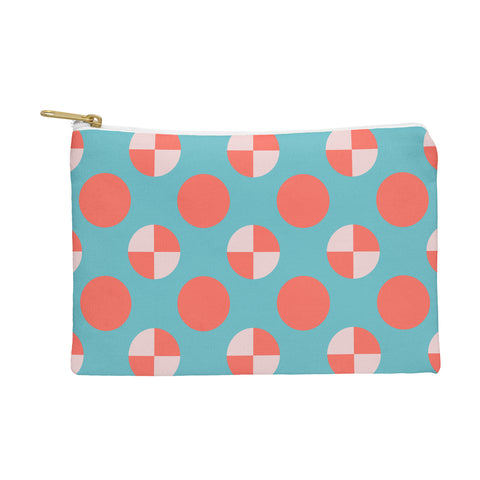 Lisa Argyropoulos Blushed Coral Dots Pouch